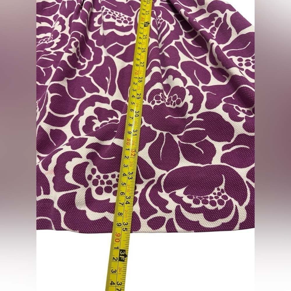 BODEN TEXTURED COTTON BLEND FLORAL LINDSEY PONTE DRESS Sz 10R - Picture 8 of 9